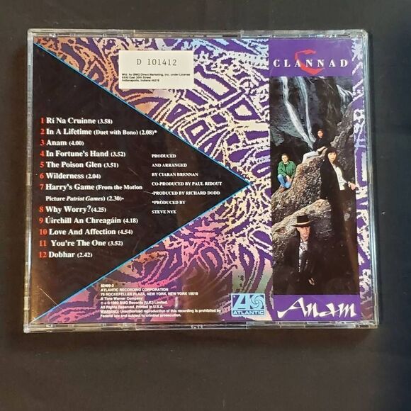CLANNAD, Anam Music Albulm [CD] - Picture 3 of 3